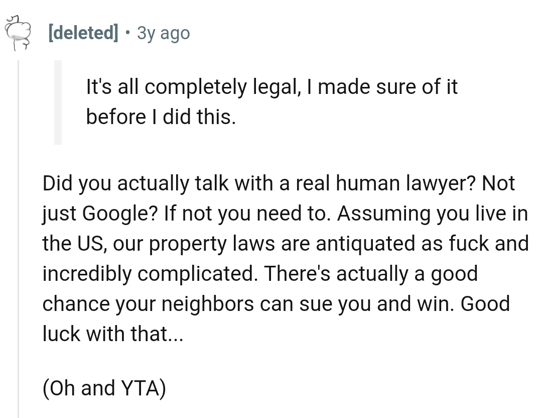 There's a good chance the OP could be sued