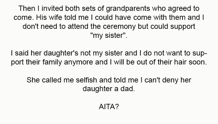 She Called Me Selfish and Told Me I Can't Deny Her Daughter a Dad.
