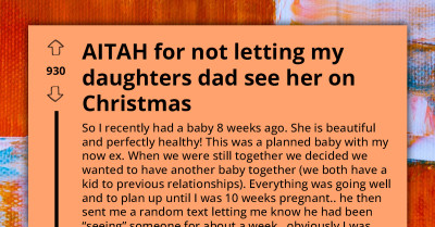 Struggling Mother Weighs Decision On Ex's Involvement During Christmas Morning