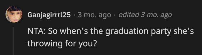 When hell freezes over, that's when.