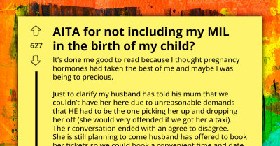 MIL Was Against Third Grandchild From Start But Still Whines About Being Excluded From Childbirth