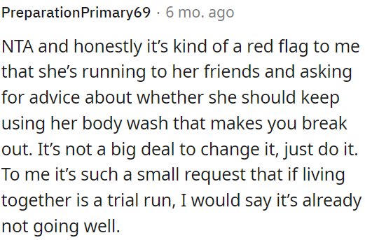 This situation indicates potential issues in their relationship.