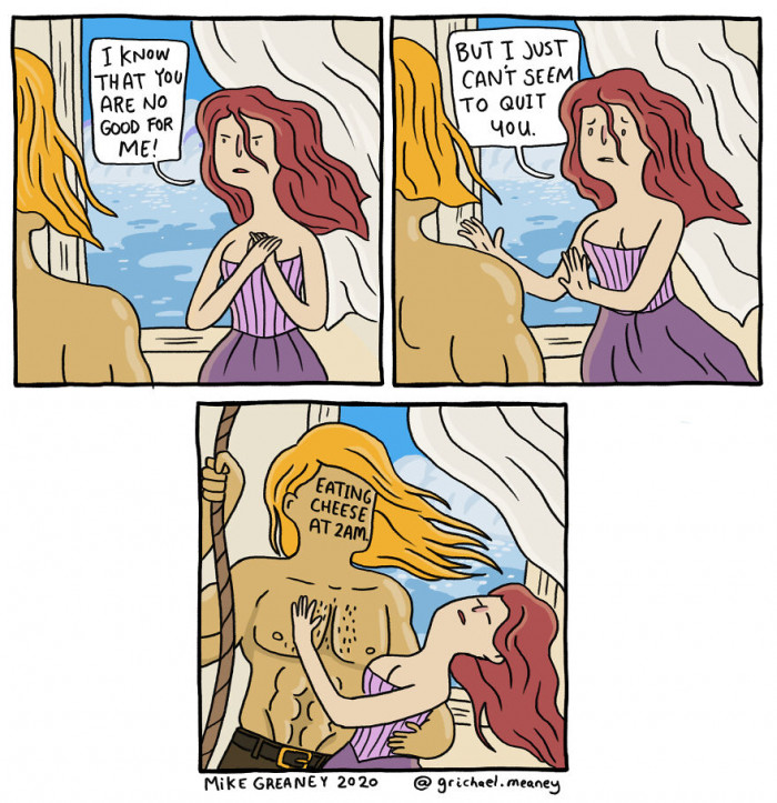 4. When you have a strong bond with cheese