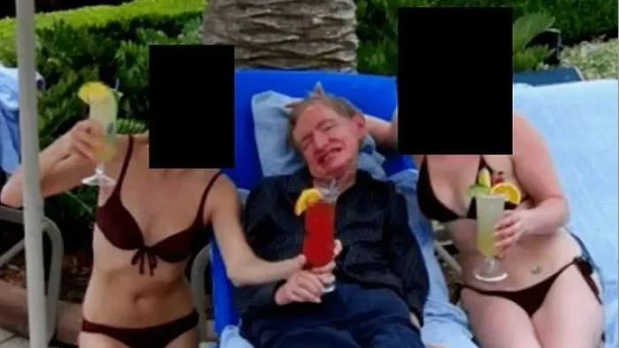 Stephen Hawking pictured at an elite event connected to Epstein allegations