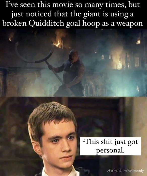 This is hilarious. How many of you caught this in the movie?