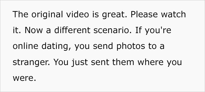 He emphasizes that knowing your child's whereabouts is truly beneficial, but he also sheds light on how this can potentially lead to criminal activity.