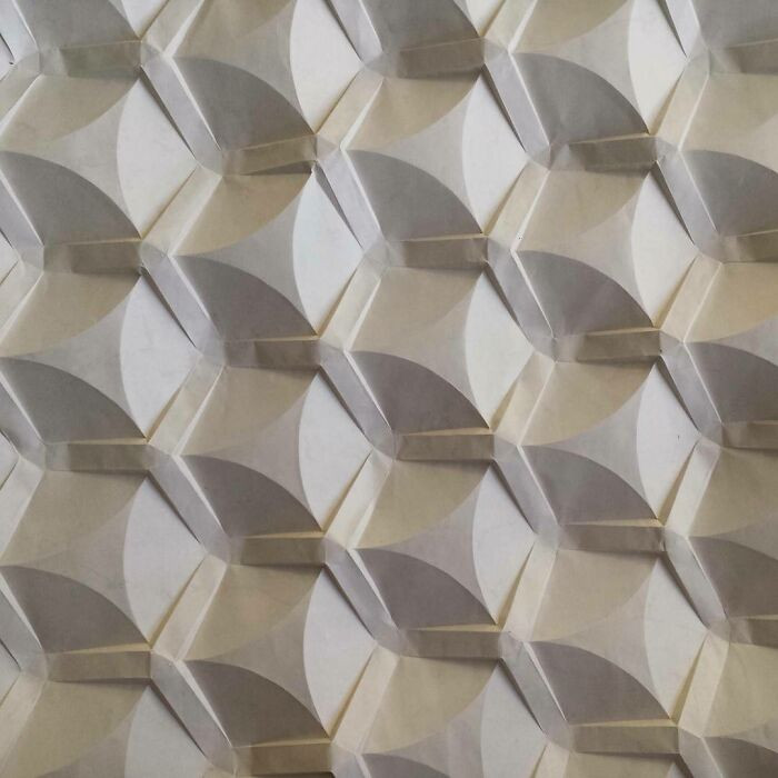 "Origami Vaulted Ceiling"