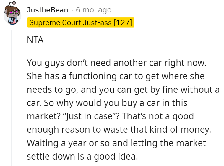 There's no good reason to buy a car