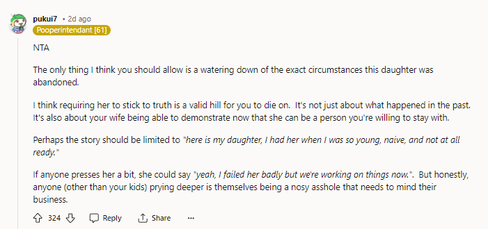 8. It's not just about what happened in the past.