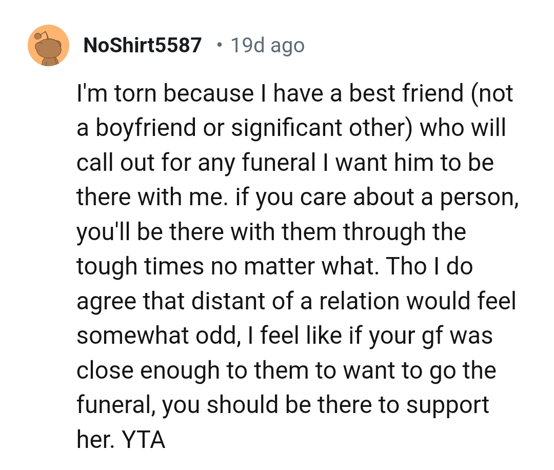 If you care enough about someone...