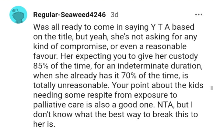 What Is the Best Way to Break This to Her?