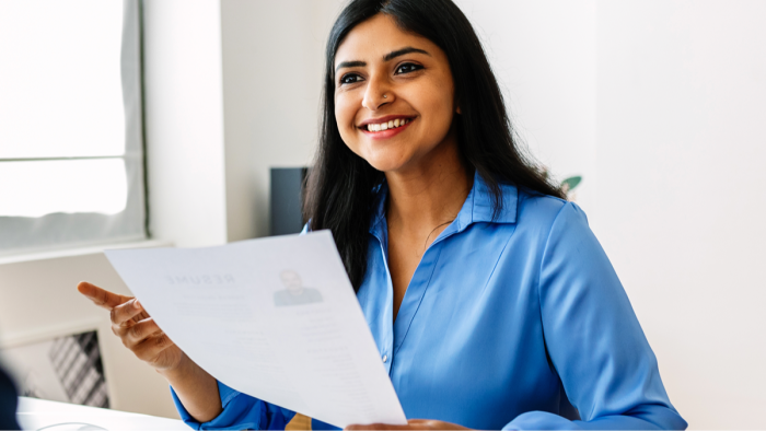 Hiring manager examines resume for pitfalls, emphasizing passion and genuine connections