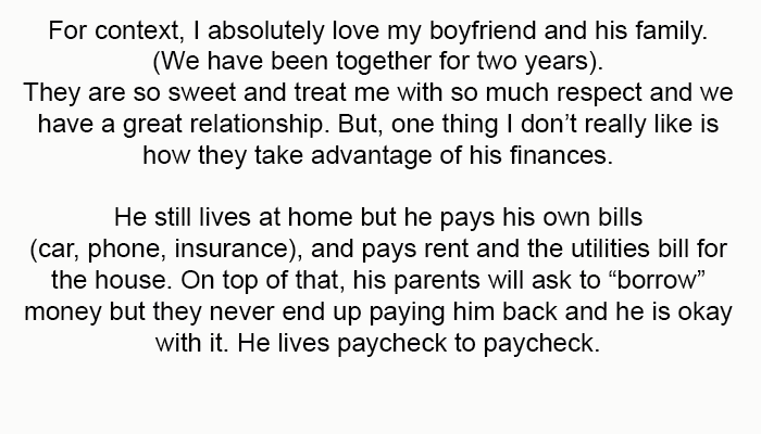 I absolutely love my boyfriend and his family