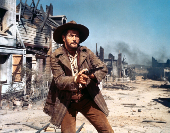 11. Eli Wallach almost died three times while filming The Good, The Bad, and The Ugly