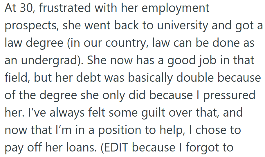 Seeing her daughter finally succeed, the mother couldn’t shake the guilt that she’d helped cause her struggle.