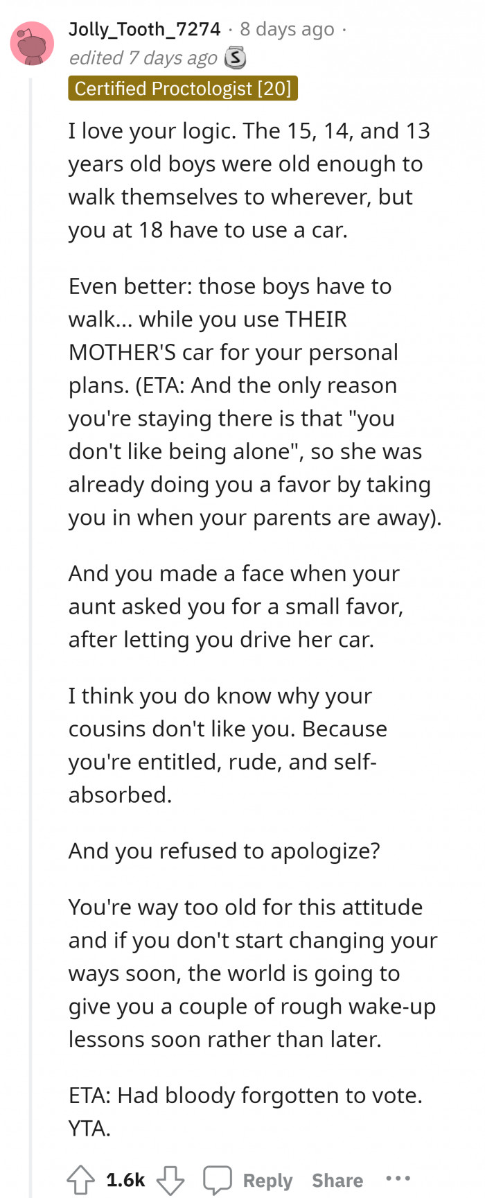 It's not that hard to see, really.