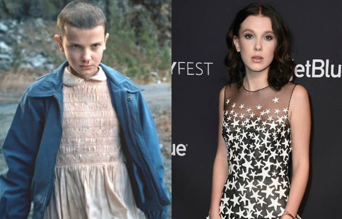 Millie Bobby Brown plays the iconic role of Eleven, or Jane 'El' Hopper, in Stranger Things