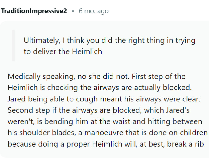 There is a procedure that OP did not follow: