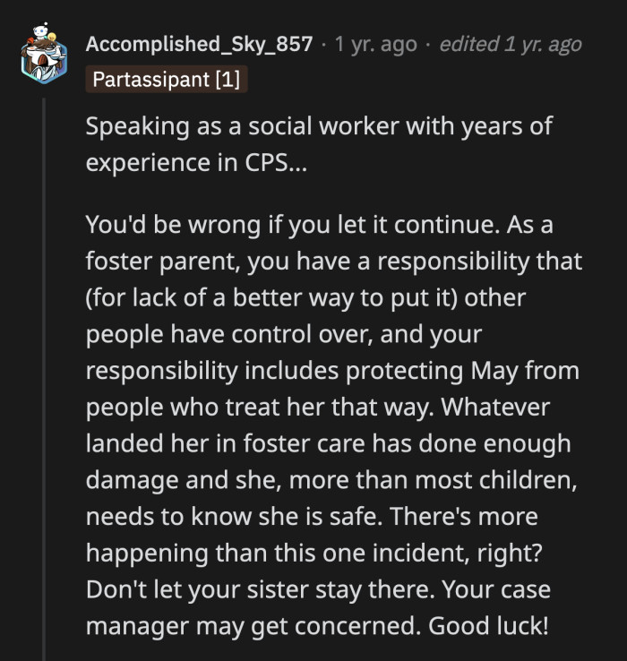 OP Did the Right Thing for Her Daughter. A 5-Year-Old Little Girl Is Not Responsible for the Emotions of an Adult, Whatever She May Be Going Through.