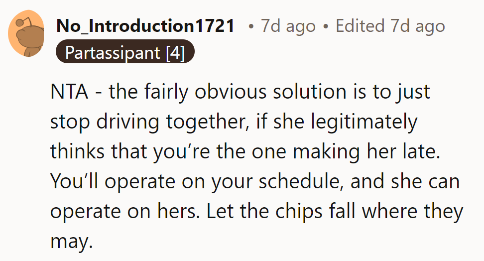 They'll each drive their route, and may the punctual prevail!