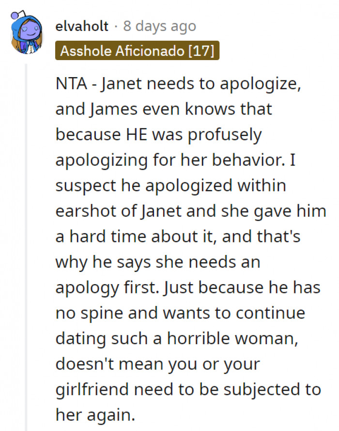 Props to Nicole for not stooping so low, though.