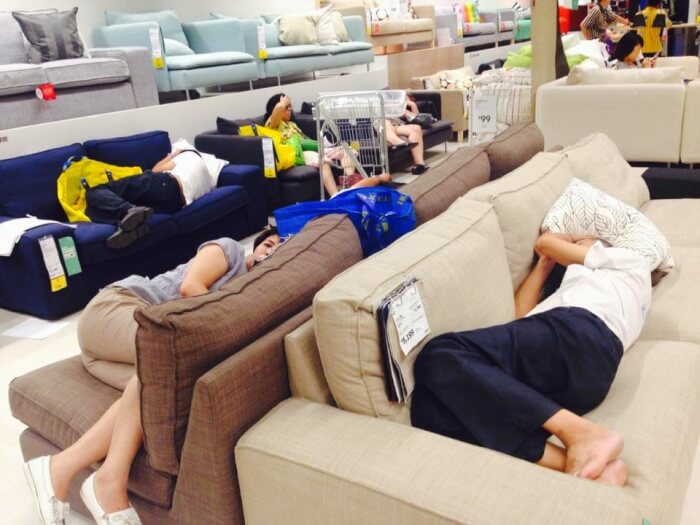 15. This is what you typically see in IKEA stores in China.