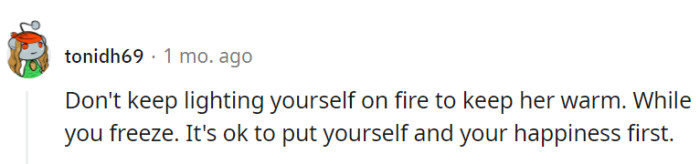 You can't pour from an empty cup.