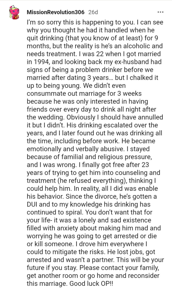 This Redditor has a similar story to share, and here it is