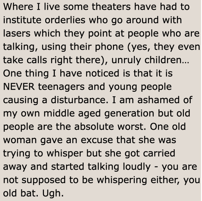 Looks like this theater also needs to update their policies.