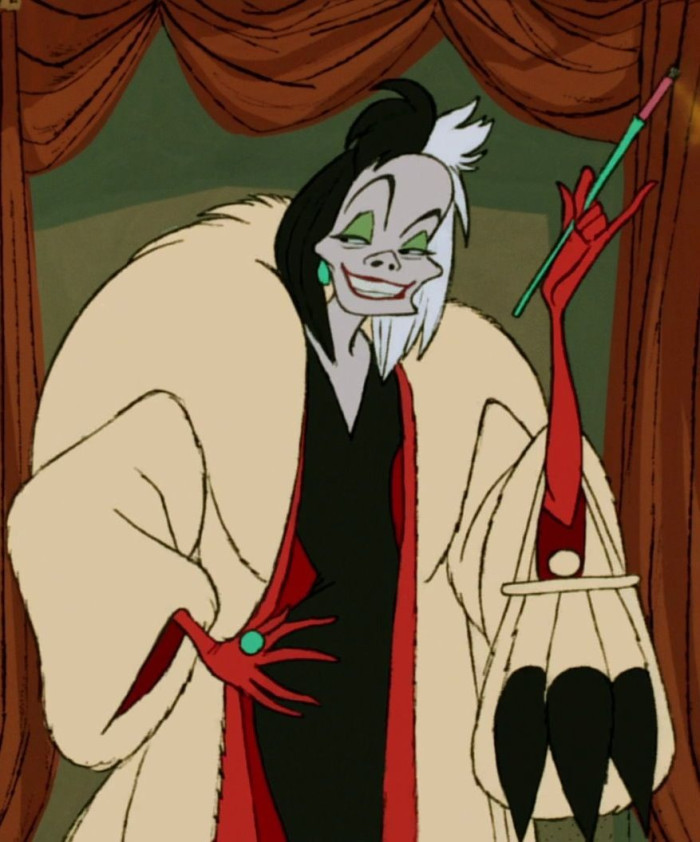 Cruella de Vil (101 Dalmatians, 1961)
