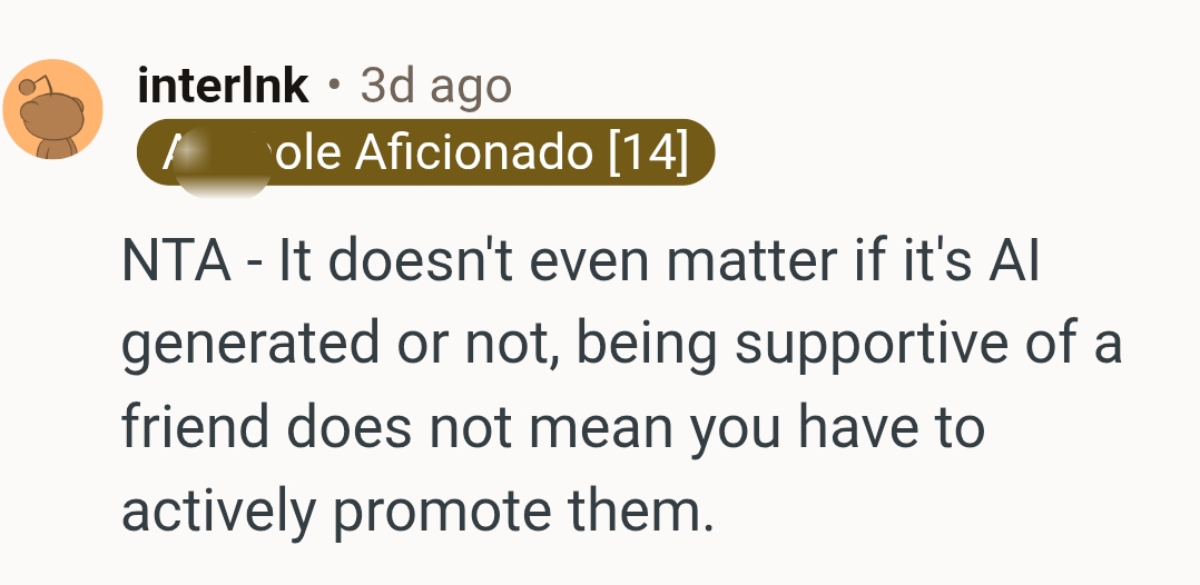It doesn't really matter