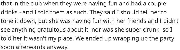 OP did not agree with his mother and aunt and did not think that his wife did anything wrong.