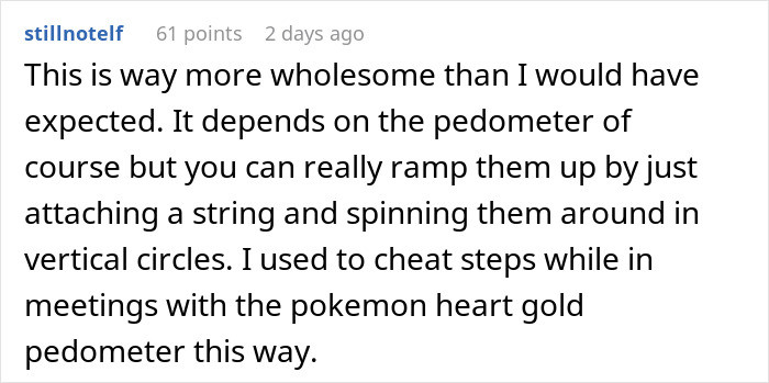 This is way more wholesome