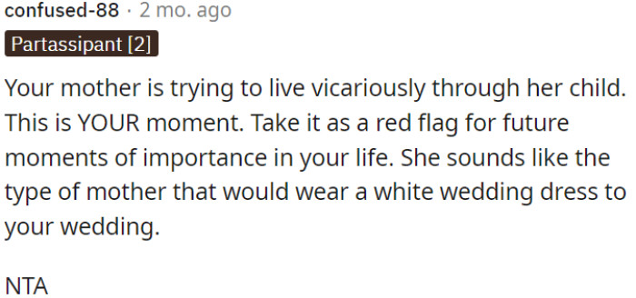 This is OP's time; he should be cautious for future important moments.