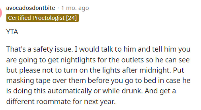 This would have been a more acceptable solution, and another thing they should change is their communication because they should be talking together more.