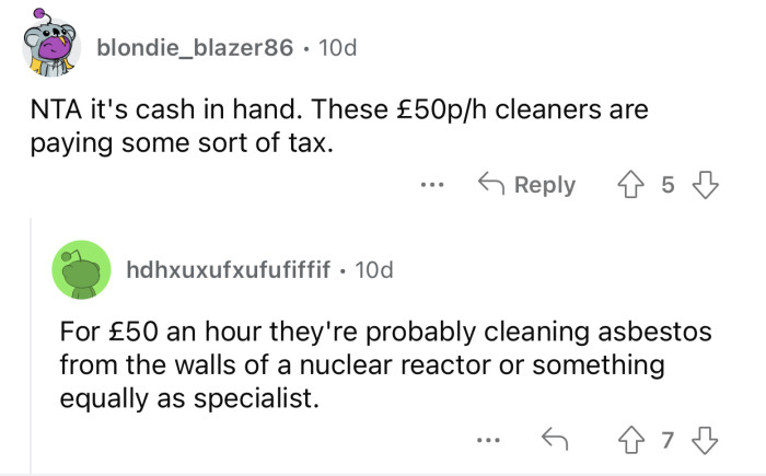 The alternative is probably more work for less pay.