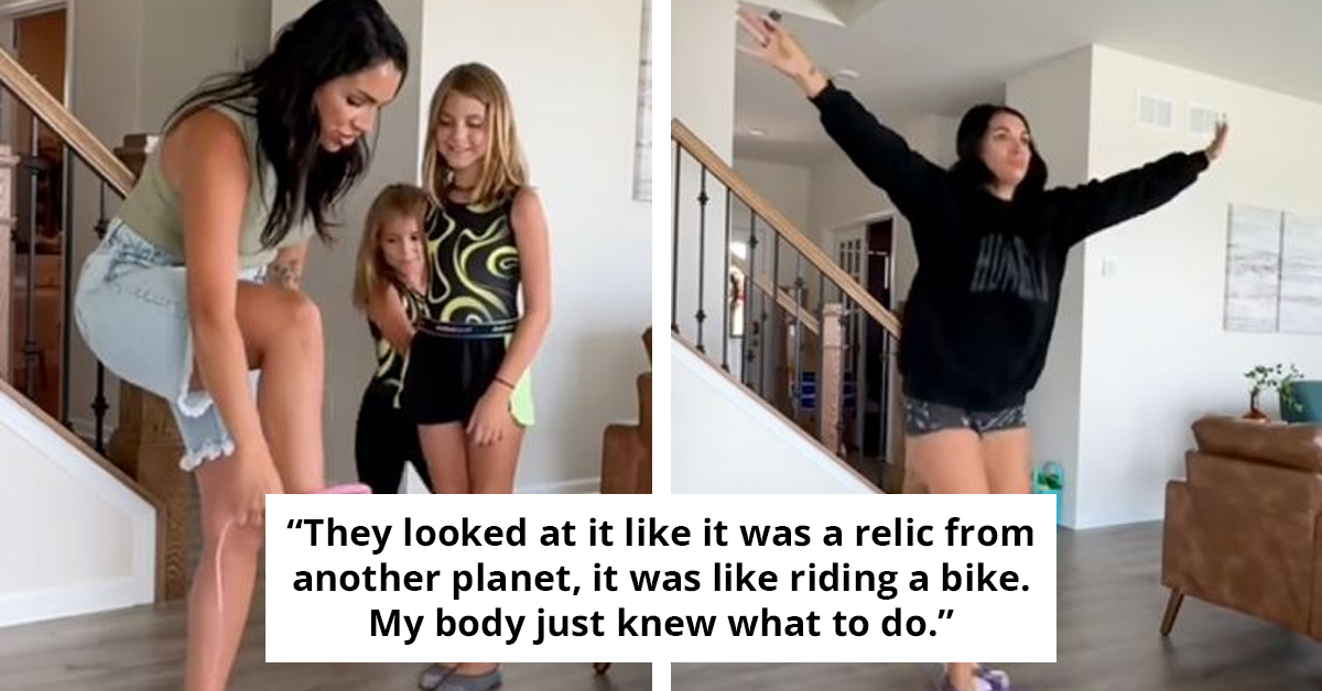 Mom Goes Viral For Teaching Her Daughters How To Work The Ultimate Millennial Throwback Toy
