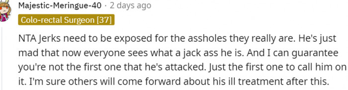 19. Others will soon come forward about his ill treatment