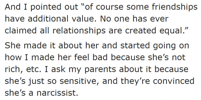 The words that made her the a-hole.