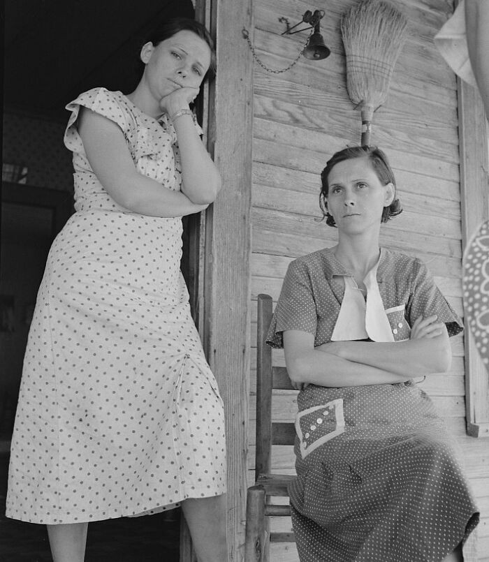 Part Of Family On Relief, Memphis, Texas, 1937