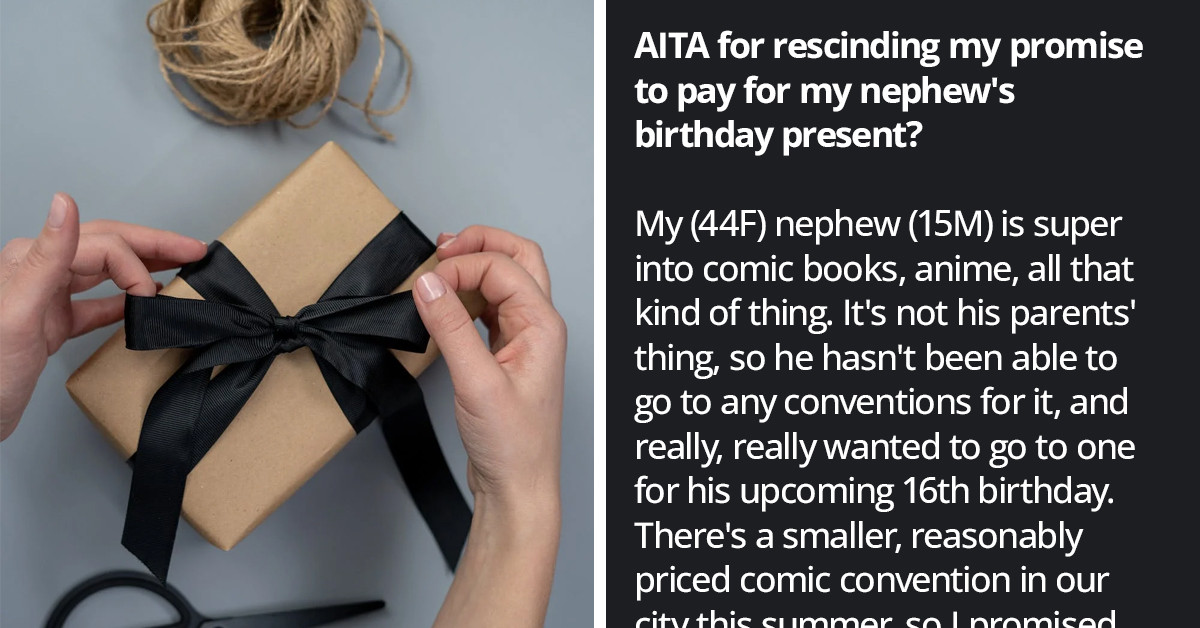 Man Takes Back His Promise To Pay For Nephew's Birthday Present Due To His Rude Comments About His Autistic Daughter