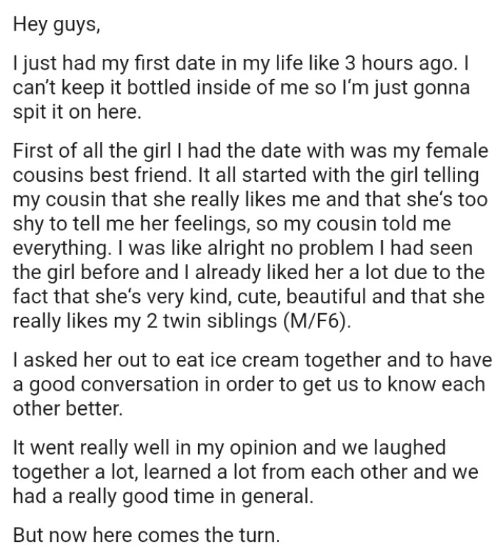 And the Story Kicks Off