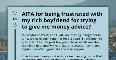 Woman Snaps at Her Wealthy Boyfriend After He Tries to “Teach” Her How to Budget