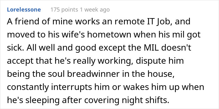 This is the reality of a remote worker.