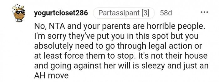 5. It's not their house, but they're acting like it's already theirs