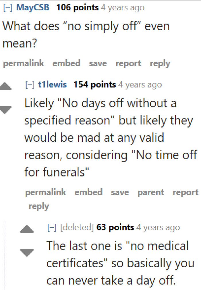 This employer will make you work even if you're sick.
