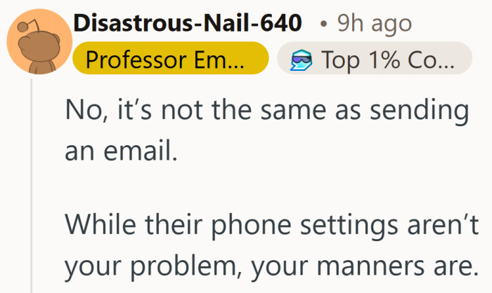 It shifts from settings to simple respect without needing much explanation.