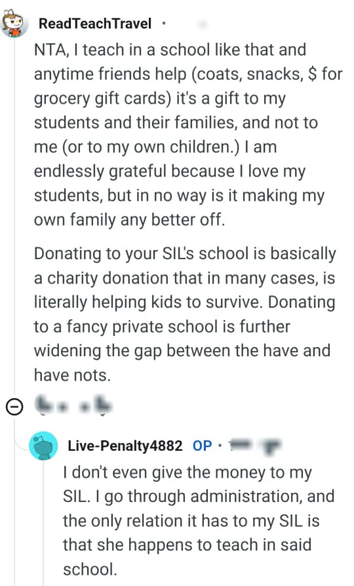 We've gathered some of the most upvoted comments from other Redditors for you to read through below