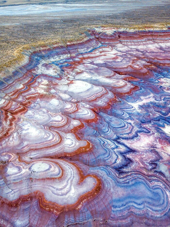 "Bentonite Hills In Utah"
