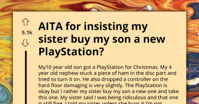 Woman Asks If It's Okay To Demand New PS5 After Nephew Stuck Ham In It, And It Is Still Working